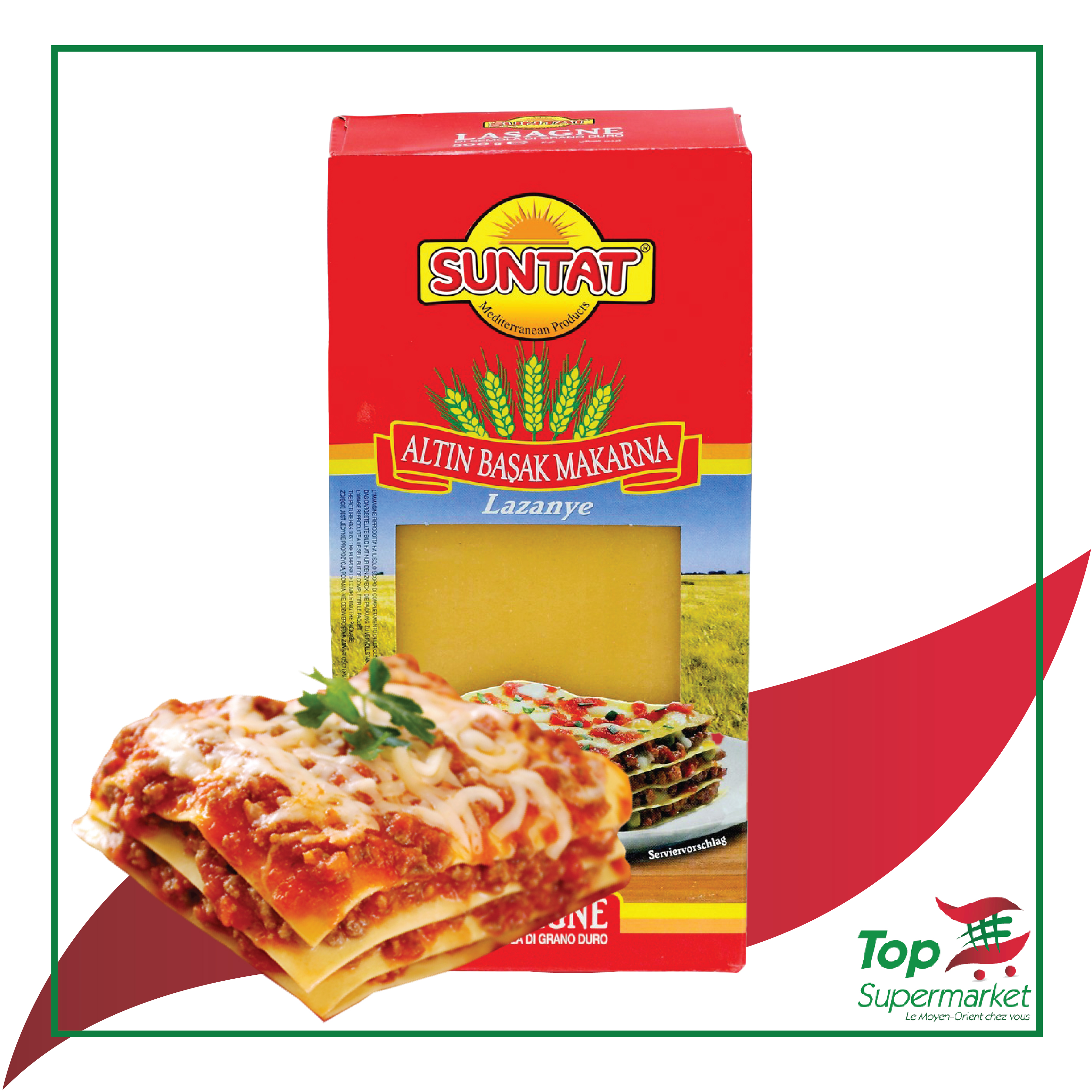 Suntat lasagne 500gr